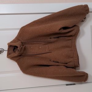 Universal Thread Sherpa Teddy Half-Zip Jacket